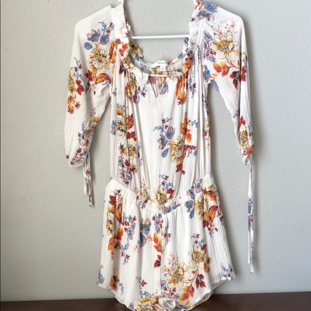 Off the shoulder Romper